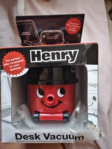 Henry desktop hoover - hoover, red&