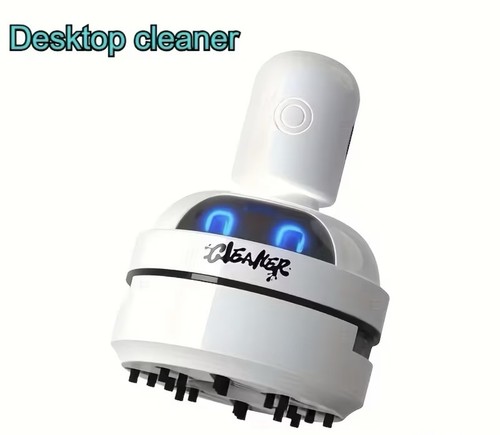 White portable mini desktop - white,