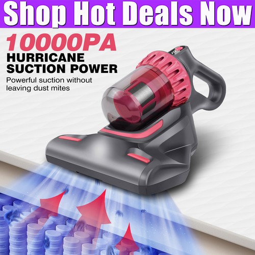 Handheld mite remover - uv, home