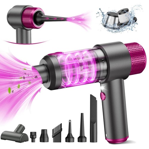 Portable handheld vacuum with - portable,