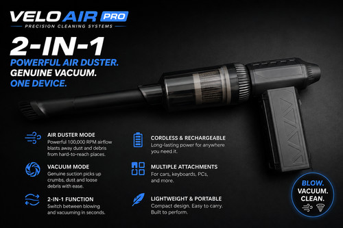 Cordless air duster mini - air,