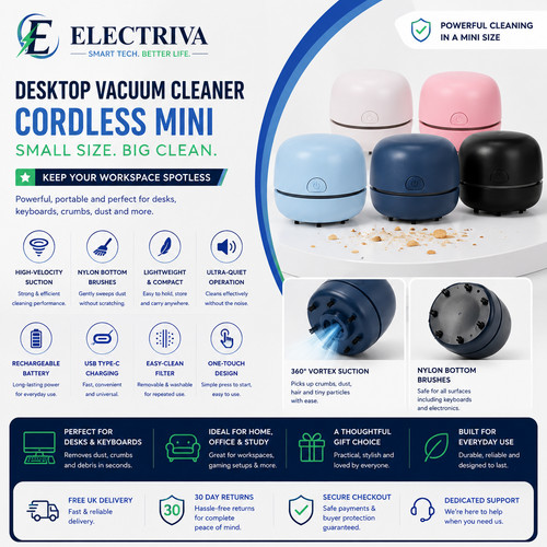 Electric desktop vacuum - desktop,