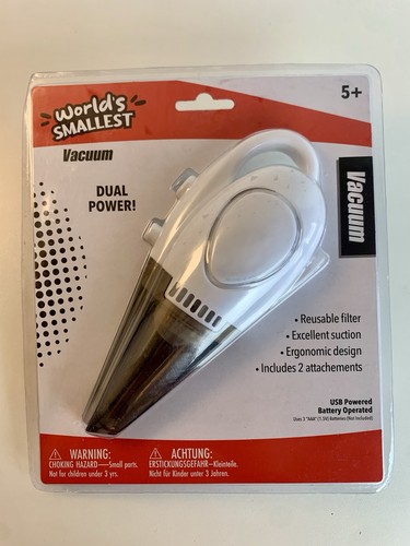 World smallest vacuum - smallest,